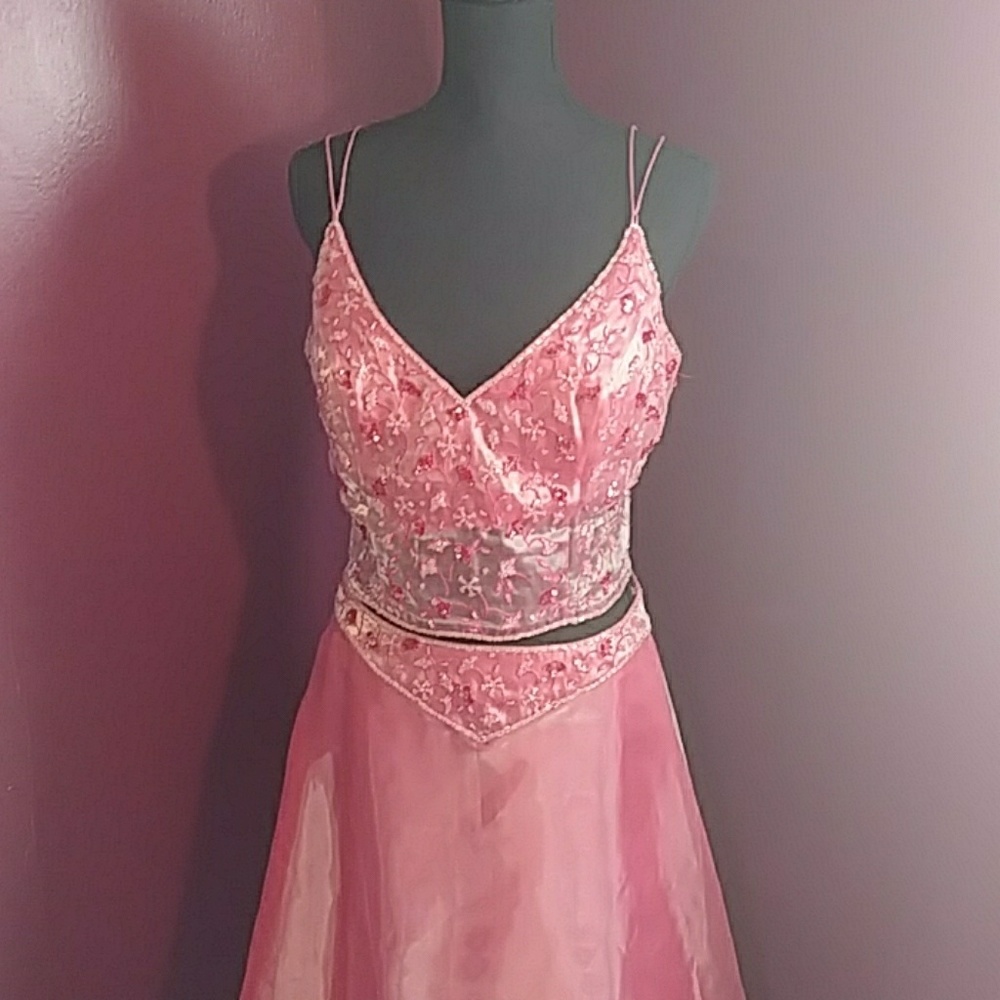 Pink Princess Prom Dress 👗 ❤️